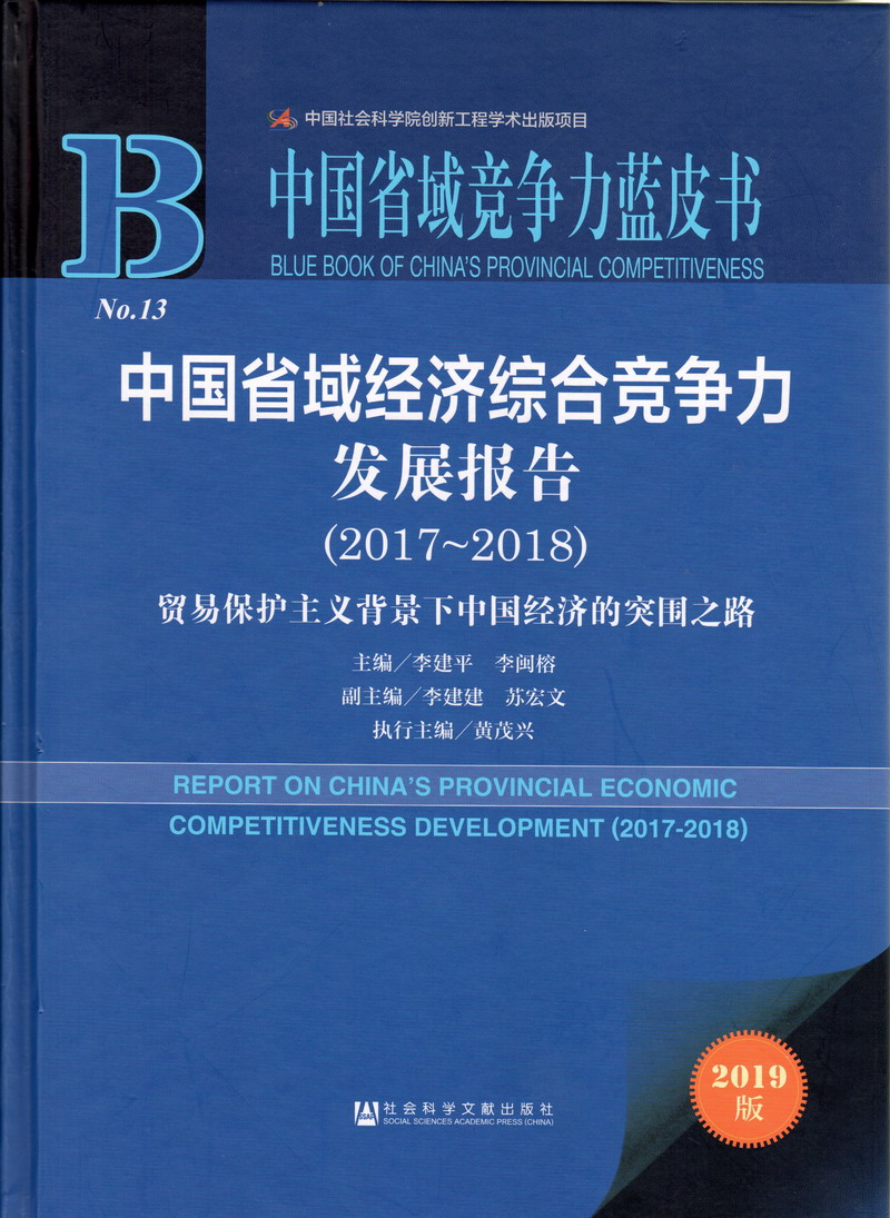 免费观看艹b视频网站中国省域经济综合竞争力发展报告（2017-2018）